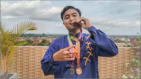 2018 - JUARA 3 LOMBA WUSHU TINGKAT SE ASEAN Di BALI