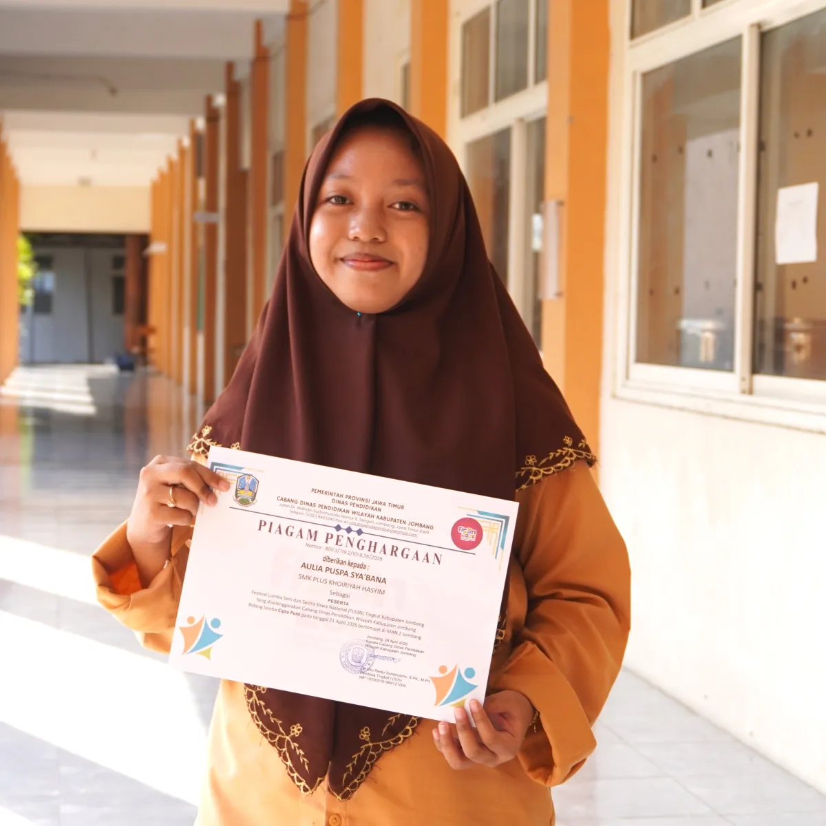 2026 Festival Lomba Seni dan Sastra Siswa Nasional (FLS3N) Tingkat Kabupaten Jombang  Bidang lomba Cipta Puisi